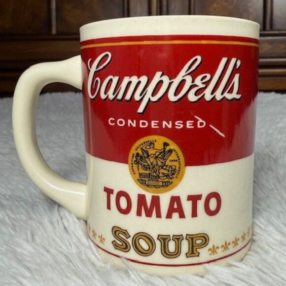 Vintage Campbell's Condensed Tomato Soup Stoneware Mug - Picture 2 of 8
